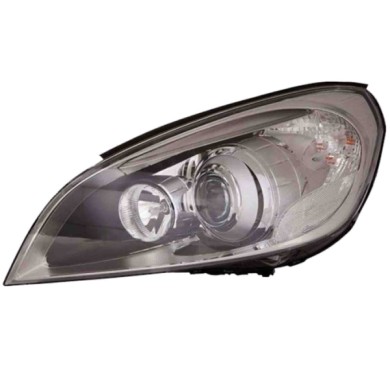 SX_SCRITTA_LOGO.jpg Proiettore Volvo S60 Ii 2010/2012 Sinistro Luce Di Direzione Elettrico Con Motore Led H9 D3S Hy21W