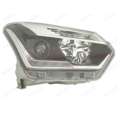 DX_SCRITTA_LOGO.jpg Proiettore Isuzu D-Max Ii 2016/2022 Destro Elettrico Con Motore Led H11 Hb3 Wy21W T. K
