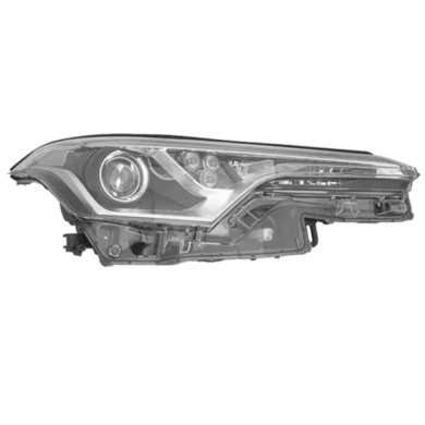 DX_SCRITTA_LOGO.jpg Proiettore Toyota C-Hr Van Dal 2016 Destro Elettrico Led Hir2 Py21W T. Fa