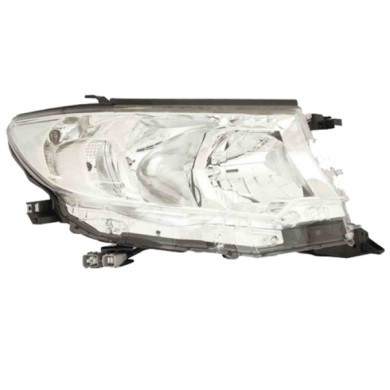DX_SCRITTA_LOGO.jpg Proiettore Toyota Land Cruiser Prado Dal 2018 Destro Elettrico Bianco H11 Hb3 W5W Wy21W T. K