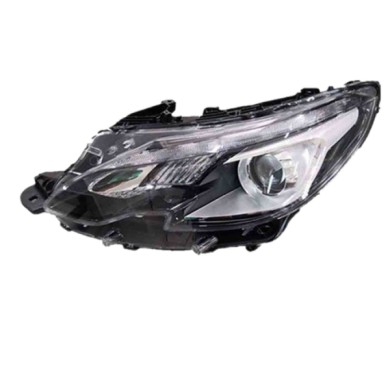 SX_SCRITTA_LOGO.jpg Proiettore Peugeot 2008 2016/2019 Sinistro Elettrico Con Motore Led H7 +H7 Pwy24W