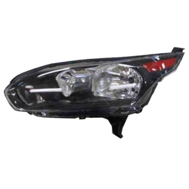 SX_SCRITTA_LOGO.jpg Proiettore Ford Transit Connect Furgonato 2013/2018 Sinistro Elettrico Con Motore Nero H7 H15 W5W Pwy24W