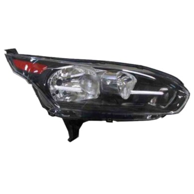 DX_SCRITTA_LOGO.jpg Proiettore Ford Transit Connect Furgonato 2013/2018 Destro Elettrico Con Motore Nero H7 H15 W5W Pwy24W