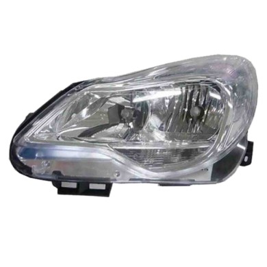 SX_SCRITTA_LOGO.jpg Proiettore Opel Corsa D Van 2011/2014 Sinistro Elettrico Con Motore H1 H7 Py24W W21/5W