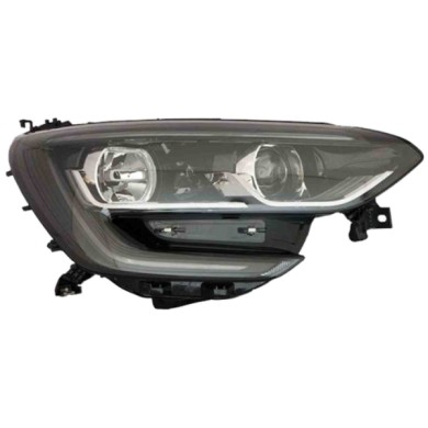 DX_SCRITTA_LOGO.jpg Proiettore Renault Megane Iv Grandtour Dal 2015 Destro Elettrico Nero Led H7 +H7 T. V