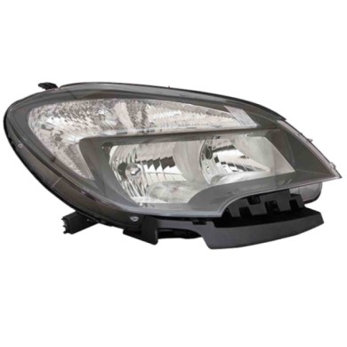 DX_SCRITTA_LOGO.jpg Proiettore Opel Mokka/Mokka X 2012/2015 Destro Elettrico Con Motore Nero H7 Hb3 W21/5W Wy21W T. Sam