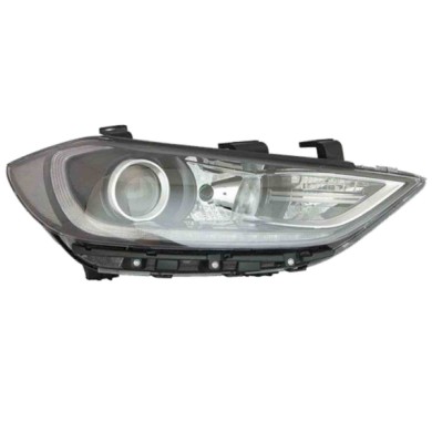 DX_SCRITTA_LOGO.jpg Proiettore Hyundai Elantra Tre Volumi 2015/2018 Destro Elettrico Led H7 Hb3 Py21W T. Sam