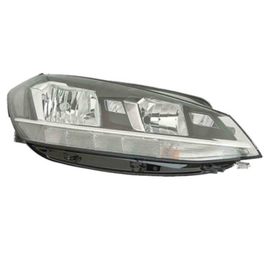 DX_SCRITTA_LOGO.jpg Proiettore Volkswagen Golf Van Vii Variant 2017/2017 Destro Elettrico Con Motore Led H7 H9 Wy21W T. He