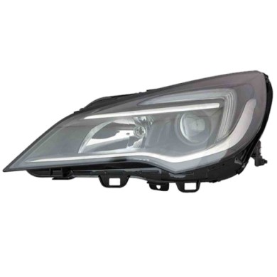 SX_SCRITTA_LOGO.jpg Proiettore Opel Astra K Furgonato/Station Wagon 2015/2022 Sinistro Elettrico Con Motore Led H1 H7 T. G