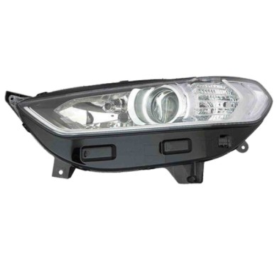 SX_SCRITTA_LOGO.jpg Proiettore Ford Mondeo V 2 Volumi/Coda Spiovente Dal 2014 Sinistro Elettrico Con Motore H7 H15 W5W Tipo V
