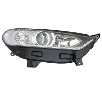 DX_SCRITTA_LOGO.jpg Proiettore Ford Mondeo V 2 Volumi/Coda Spiovente Dal 2014 Destro Elettrico Con Motore H7 H15 W5W Tipo V