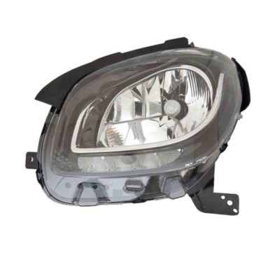 SX_SCRITTA_LOGO.jpg Proiettore Smart (Mcc) Fortwo Cabriolet Dal 2015 Sinistro Con Luce Diurna Elettrico Led H4 Tipo V