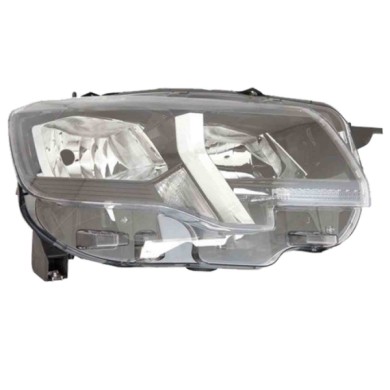 DX_SCRITTA_LOGO.jpg Proiettore Peugeot Partner Furgonato Dal 2018 Destro Elettrico Con Motore H1 H7 Py21W W21/5W T. V