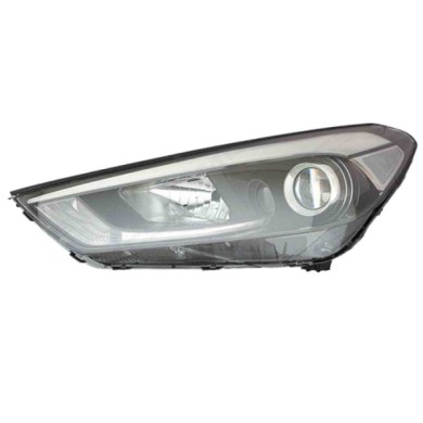 SX_SCRITTA_LOGO.jpg Proiettore Hyundai Tucson Cassone/Suv 2015/2023 Sinistro Elettrico Con Motore Led H7 +H7 Py21W T. Mob