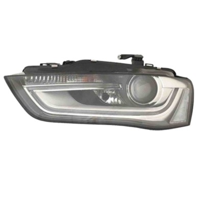 SX_SCRITTA_LOGO.jpg Proiettore Audi A4 Allroad 2012/2014 Sinistro Luce Diurna Luce Di Direzione Elettrico Con Motore Led H7 D3S 