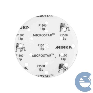 150739-large_default.jpg Mirka Microstar P1500 15f 150mm Fm61105094 Kit 50 Pezzi Disco Grana Ultra Finissima