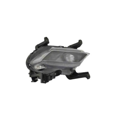 DX_SCRITTA_LOGO.jpg Proiettore Fendinebbia Hyundai Santa Fé Iv Cassone/Suv 2018/2020 Destro Con Portalampada Led T. Mob