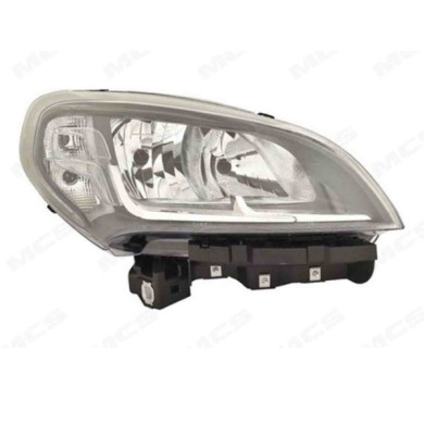 DX_SCRITTA_LOGO.jpg Proiettore Fiat Doblo Mpv/Space Wagon 2015/2023 Destro Elettrico Con Motore Cromato H7 +H7 W21W Wy21W T. A