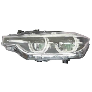SX_SCRITTA_LOGO.jpg Proiettore Bmw 3 Touring Van 2015/2018 Sinistro Elettrico Con Motore Led T. He