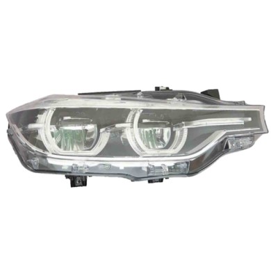 DX_SCRITTA_LOGO.jpg Proiettore Bmw 3 Touring Van 2015/2018 Destro Elettrico Con Motore Led T. He