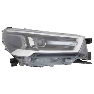 DX_SCRITTA_LOGO.jpg Proiettore Toyota Hilux Viii Pick-Up Dal 2020 Destro Elettrico Con Motore Led Wy21W T. K