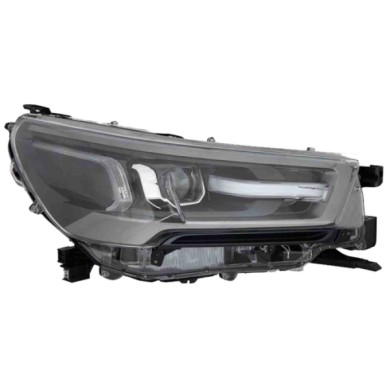 DX_SCRITTA_LOGO.jpg Proiettore Toyota Hilux Viii Pick-Up Dal 2020 Destro Elettrico Con Motore Led T. K
