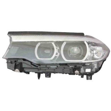 SX_SCRITTA_LOGO.jpg Proiettore Bmw 5 Touring Van 2016/2023 Sinistro Elettrico Con Motore Led Py21W T. Z