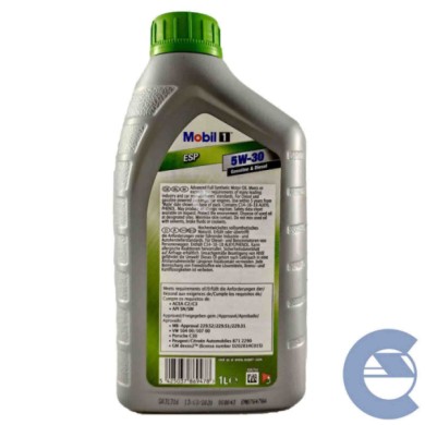144104-large_default.jpg Olio Motore Mobil 1 Esp 5w30 Auto Benzina Diesel Dpf E Catalizzatori