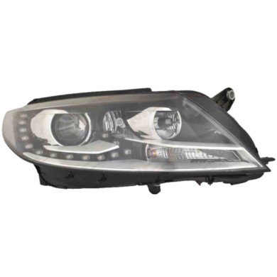 DX_SCRITTA_LOGO.jpg Proiettore Volkswagen Cc 2011/2016 Destro Elettrico Con Motore Led H7 D3S Pwy24W T. A