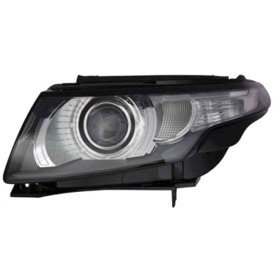 SX_SCRITTA_LOGO.jpg Proiettore Land Rover Range Rover Evoque 2011/2015 Sinistro Elettrico Con Motore Led D3S Psy24W T. Viste