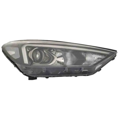 DX_SCRITTA_LOGO.jpg Proiettore Hyundai Tucson Dal 2020 Destro Elettrico Con Motore Led H7 Hb3 Py21W T. Hm