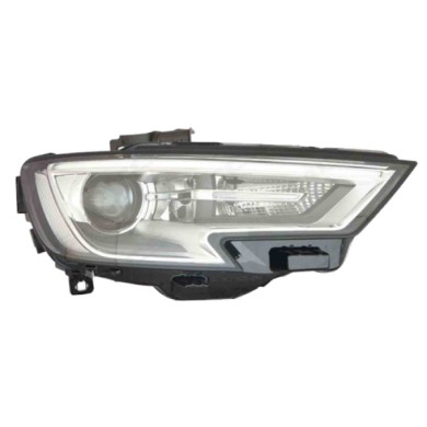 DX_SCRITTA_LOGO.jpg Proiettore Audi A3 Cabriolet 2016/2020 Destro Elettrico Con Motore Led H8 D5S Pwy24W Tipo V