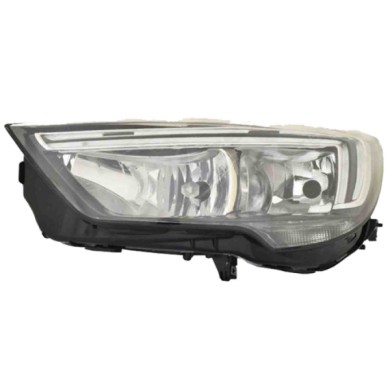 SX_SCRITTA_LOGO.jpg Proiettore Opel Crossland X Van 2017/2019 Sinistro Elettrico Con Motore Led H7 Psy24W Tipo V