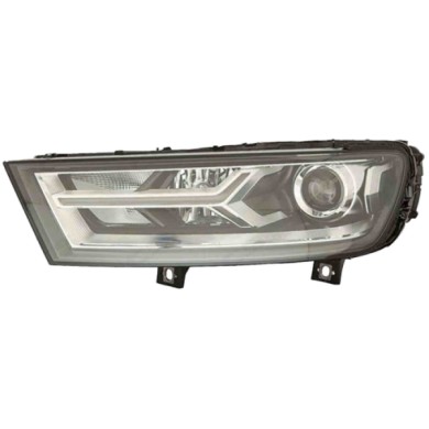 SX_SCRITTA_LOGO.jpg Proiettore Audi Q7 Van 2015/2019 Sinistro Elettrico Con Motore Led H7 D5S Pwy24W Tipo Z
