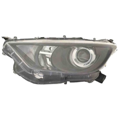 DX_SCRITTA_LOGO.jpg Proiettore Toyota Yaris Dal 2020 Destro Elettrico Led Tipo K