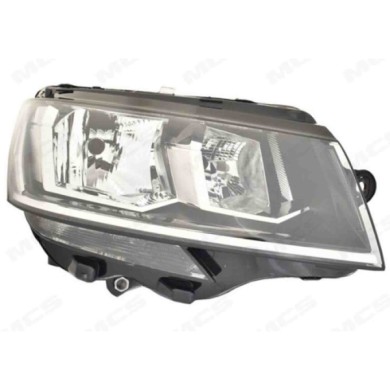 DX_SCRITTA_LOGO.jpg Proiettore Volkswagen Transporter Vi Furgonato Dal 2020 Destro Elettrico Con Motore H7 H15 Wy21W Tipo F