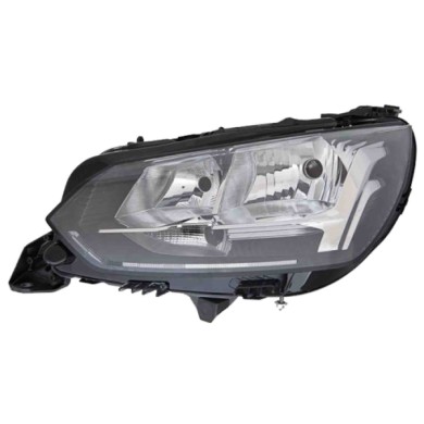 DX_SCRITTA_LOGO.jpg Proiettore Peugeot 2008 Ii Dal 2019 Destro Elettrico H9 H18 Py21W Tipo F