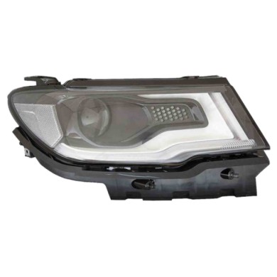 DX_SCRITTA_LOGO.jpg Proiettore Jeep Compass 2016/2021 Destro Elettrico Con Motore Led Hb3 T.Alb