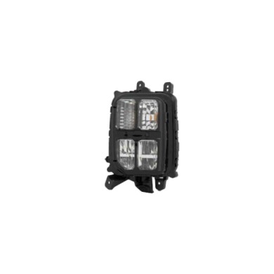 SX_SCRITTA_LOGO.jpg Proiettore Fendinebbia Mitsubishi Asx 2019/2022 Sinistro Senza Portalampada Gruppo Ottico Led Py21W T. Mob