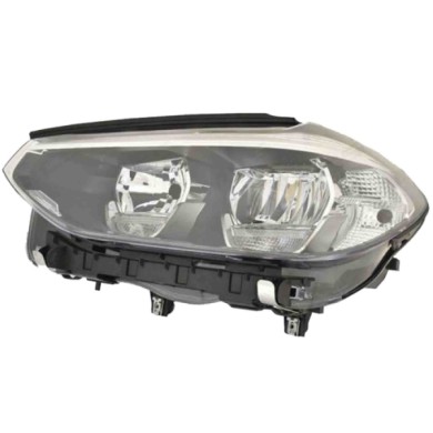 SX_SCRITTA_LOGO.jpg Proiettore Bmw X3 Van 2017/2020 Sinistro Elettrico Con Motore Led H7 Py24W T. Alb
