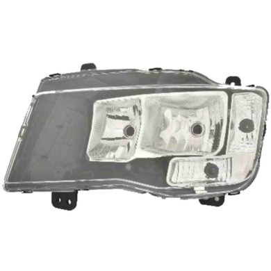 SX_SCRITTA_LOGO.jpg Proiettore Man Tgs Dal 2021 Sinistro Elettrico Con Motore H7 +H7 Py21W P21/5W