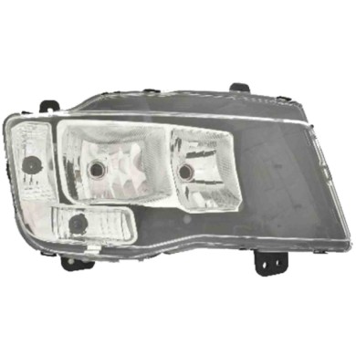 DX_SCRITTA_LOGO.jpg Proiettore Man Tgs Dal 2021 Destro Elettrico Con Motore H7 +H7 Py21W P21/5W