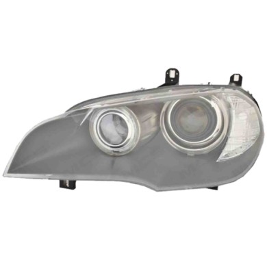 SX_SCRITTA_LOGO.jpg Proiettore Bmw X5 2006/2010 Sinistro Con Motore Led H8 D1S Py24W Tipo A  -  Afs