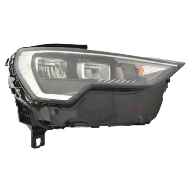 SX_SCRITTA_LOGO.jpg Proiettore Audi Q3 Dal 2018 Sinistro Elettrico Con Motore Led Pwy24W T. Z