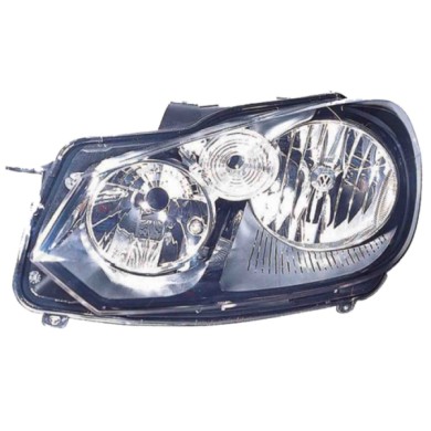 SX_SCRITTA_LOGO.jpg Proiettore Volkswagen Golf Vii Variant 2013/2016 Sinistro Vetro Del Fanale