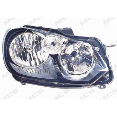 DX_SCRITTA_LOGO.jpg Proiettore Volkswagen Golf Vii Variant 2013/2016 Destro Vetro Del Fanale