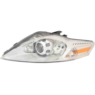 SX_SCRITTA_LOGO.jpg Proiettore Ford Mondeo Iv 2011/2015 Sinistro Elettrico Con Motore H1 D1S Py21W T. Viste