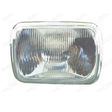 NEUTRO.jpg Proiettore Fiat 900   T/E Pulmino 1972/1981 Sinistro+Destro Senza Portalampada Gruppo Ottico