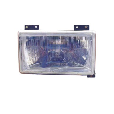 SX_SCRITTA_LOGO.jpg Proiettore Fiat Ducato Panorama 1990/1994 Sinistro Manuale Lampada Asimmetrica H4