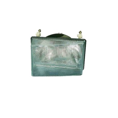 DX_SCRITTA_LOGO.jpg Proiettore Fiat Uno 1983/1989 Destro Manuale Lampada Asimmetrica H4